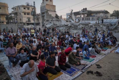idul adha di Gaza
