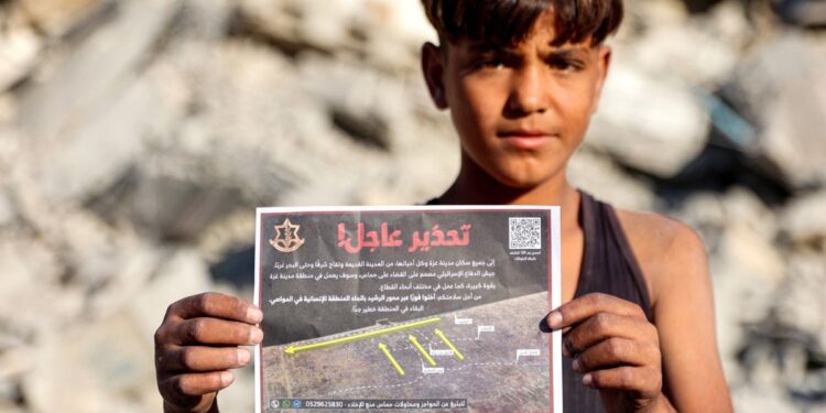 Israel Perintahkan Eksodus Warga Gaza di Tengah Gempuran dan Krisis Kemanusiaan