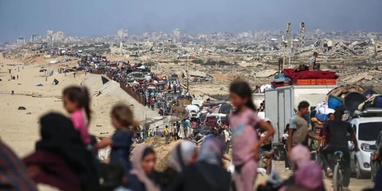 Media Pemerintah: 900 Ribu Orang Masih Bertahan di Kota Gaza, Pendudukan Menyesatkan Para Pengungsi