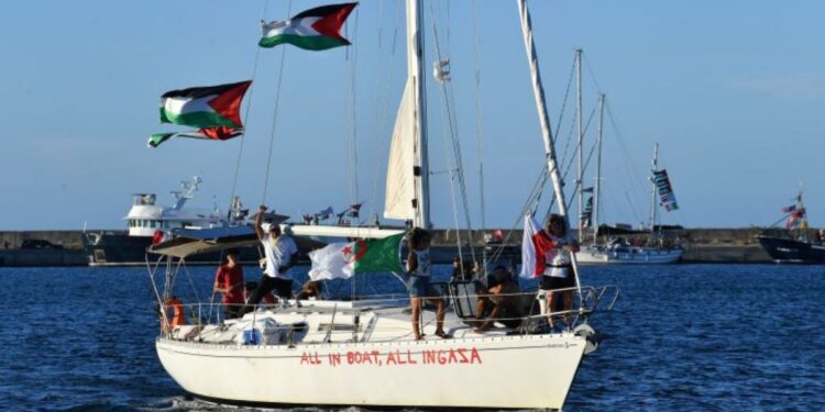 Armada Global Sumud Berlayar dari Tunisia untuk Buka Blokade Gaza