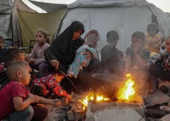 Kisah Pahit Gaza: 36 Anak Yatim Tinggal di Tenda, Diasuh Nenek Berusia 60 Tahun