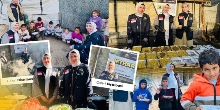 Yayasan Suara Langit Salurkan Bantuan Ifthar untuk Warga Gaza