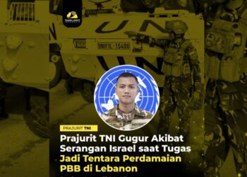 Tentara Indonesia Gugur dalam Serangan ke Markas UNIFIL di Lebanon Selatan