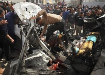 Serangan Israel ke Kendaraan Polisi di Gaza Mengakibatkan Korban Jiwa 4 Orang, Termasuk Anak