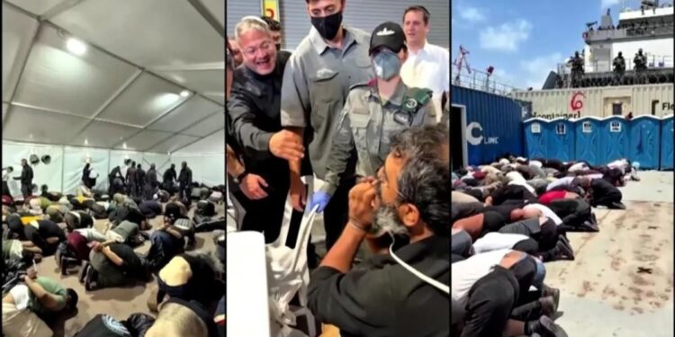 “Diborgol, Ditutup Matanya, Dipermalukan”: Reaksi Pemerintah Dunia terhadap Video Ben-Gvir tentang Aktivis Flotilla Gaza yang Diculik