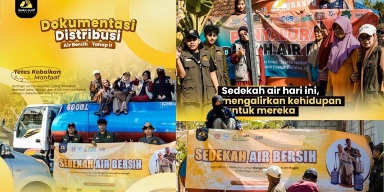 Distribusi Bantuan Air Bersih Tahap II Kembali Salurkan Manfaat bagi Masyarakat
