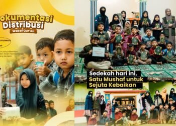 Program Wakaf Al-Qur’an Berlanjut, Dukung Syiar Islam di Tengah Masyarakat