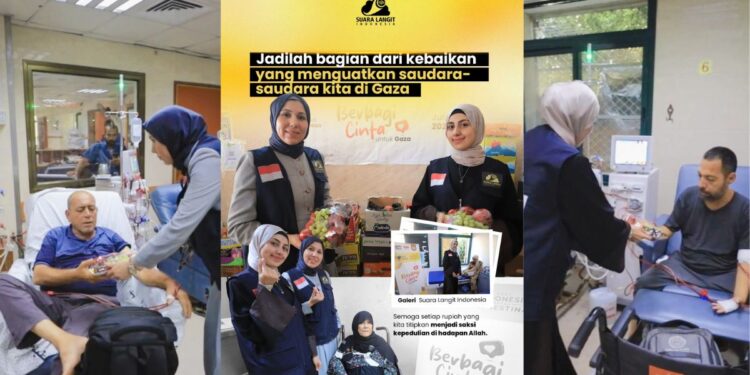Yayasan Suara Langit Indonesia Salurkan Bantuan Pemenuhan Gizi bagi Warga Gaza